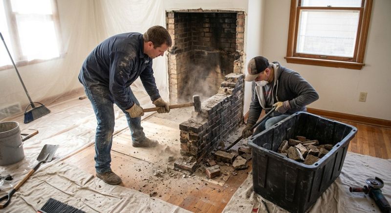 Hearth Demolition in Sacramento, CA