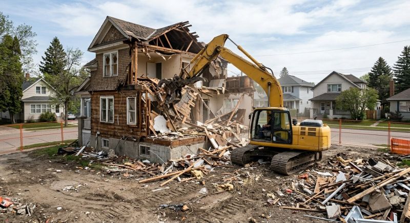 Cabin Demolition in Pearland, TX