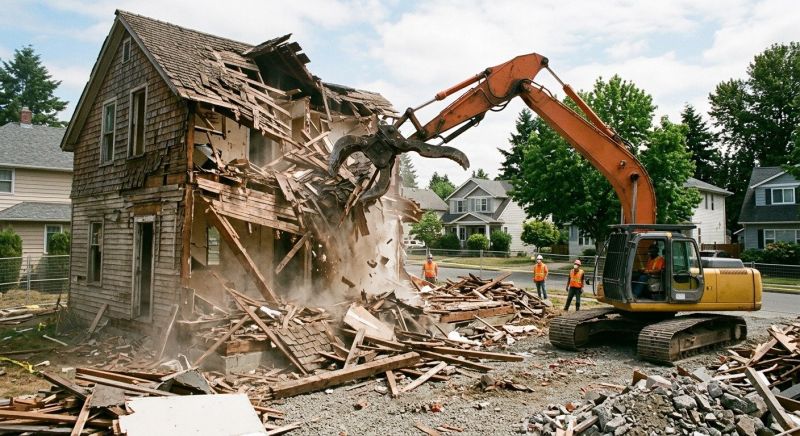 Home Demolition Service in Katy, TX