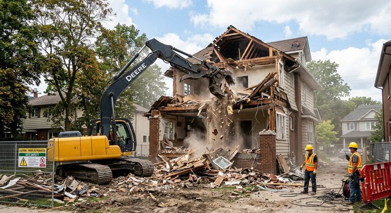 House Demolition Service in Morris County, NJ