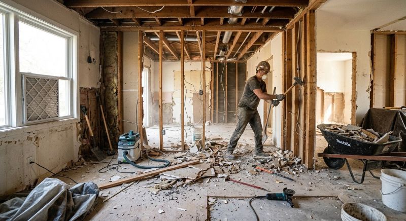 Subfloor Demolition in Bergen County, NJ